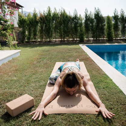 Premium Cork Yoga Mat - Natural Rubber Bottom. Non Slip & Soft, Sweat Resistant. Extra Long and Wide for Comfort. Suitable Also for Hot Yoga. (72" x 24" x 4.5mm) 1 Tree is Planted per Mat Sold