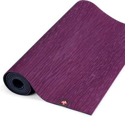 eKO Yoga Mat - Natural Rubber | Eco-Friendly | Soft Textured Surface| Natural Next-to-Skin Feel