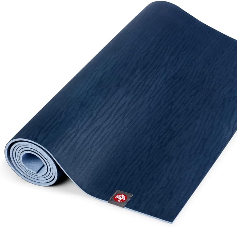 eKO Yoga Mat - Natural Rubber | Eco-Friendly | Soft Textured Surface| Natural Next-to-Skin Feel