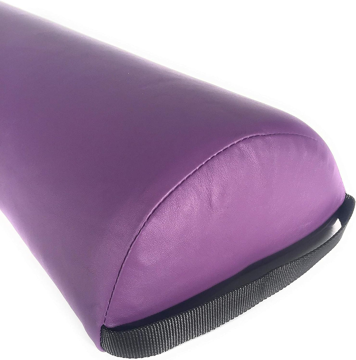 Microfiber Bolster Covers Round Massage Bolster Pillow Covers - Natural - 6" x 27" - 100% Polyester Microfiber - Soft & Durable - Protection from Stains & Oil - Drawstring Closure