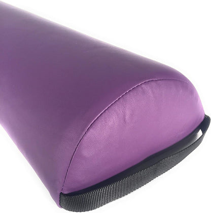 Microfiber Bolster Covers Round Massage Bolster Pillow Covers - Natural - 6" x 27" - 100% Polyester Microfiber - Soft & Durable - Protection from Stains & Oil - Drawstring Closure