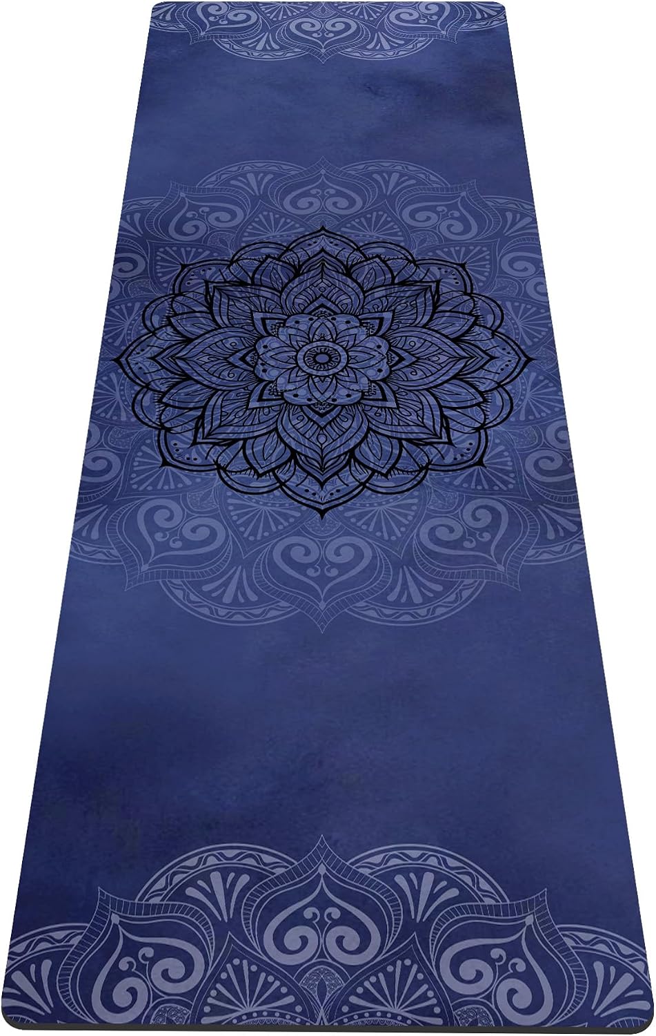 nuveti Yoga Mat Print Extra Thick TPE Non Slip Fitness Exercise Mat with Carrying Bag,72"x24" Extra Thick 6MM Exercise & Workout Mat for Yoga, Pilates Fitness and Floor Exercises - Colors A