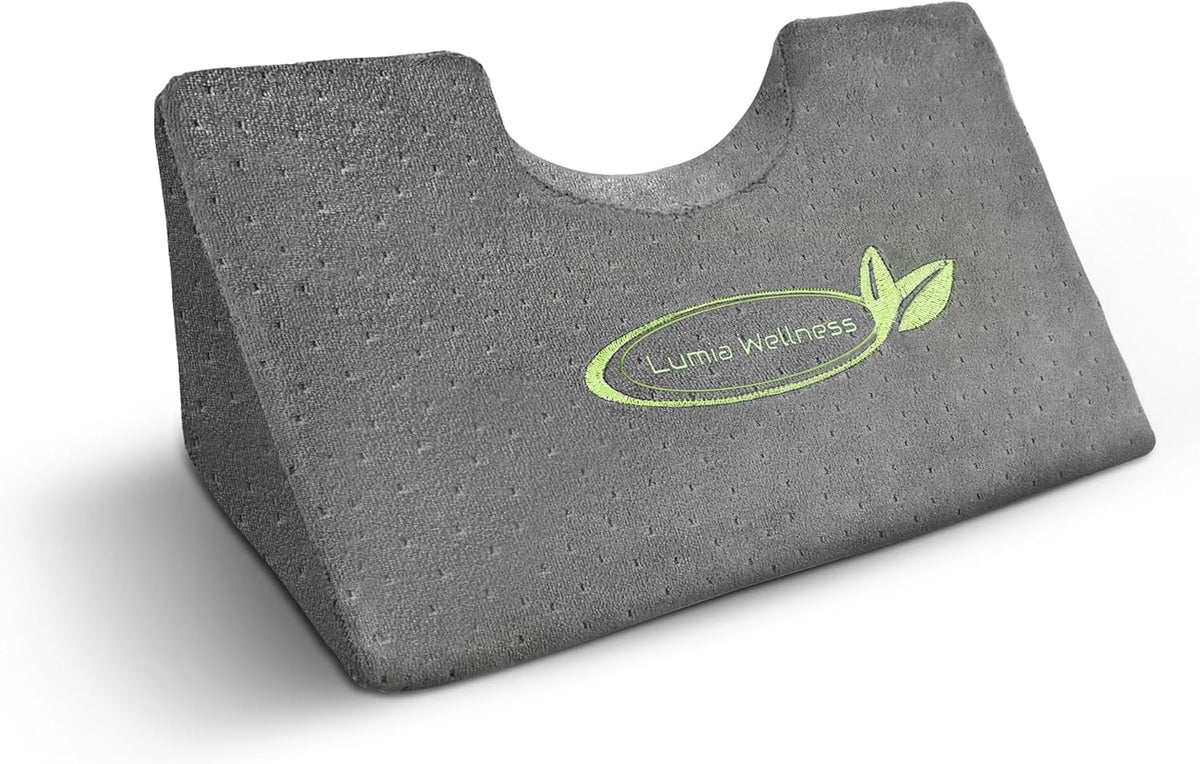Cervical Wedge Pillow - Tension Muscle Relief & Relaxer, Contoured Support for Neck & Shoulder