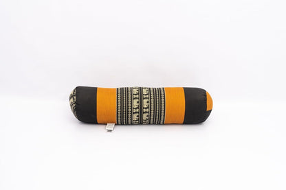 Yoga Bolster Pillow Bolster Pilates Size 23.5x6in | Premium Natural Kapok | Eco-friendly | Comfortable Long Pillow Support | Yoga Pillow, Yoga Exercise