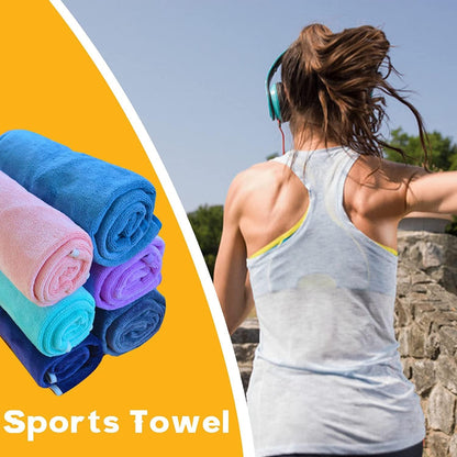 Microfiber Gym Towels Bigger Size Super Soft for Exercise Fitness, Sports