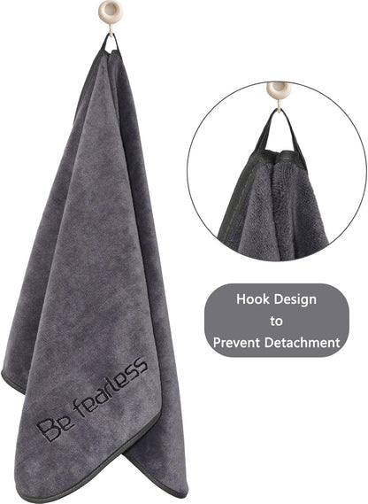 Microfiber Gym Towels Bigger Size Super Soft for Exercise Fitness, Sports