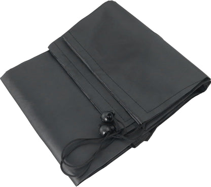 2PCS Black Long Drawstring Oxford Polyester Organiser Bag 32x9.5inch Camping Chair Replacement Travel Tent Storage Carrying Sports Gear Large Bag