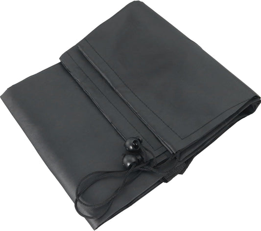 2PCS Black Long Drawstring Oxford Polyester Organiser Bag 32x9.5inch Camping Chair Replacement Travel Tent Storage Carrying Sports Gear Large Bag