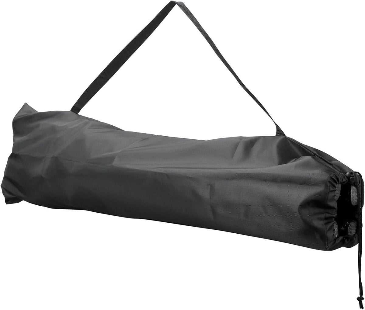2PCS Black Long Drawstring Oxford Polyester Organiser Bag 32x9.5inch Camping Chair Replacement Travel Tent Storage Carrying Sports Gear Large Bag