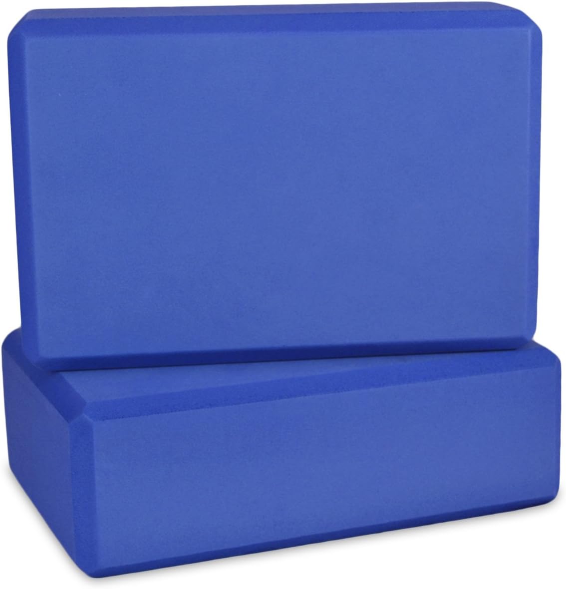 High Density and Lightweight Foam Yoga Blocks - Strength and Flexibility Aid (Set of 2)