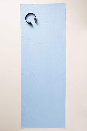 Shandali GoSweat Non-Slip Hot Yoga Towel with Super-Absorbent Soft Suede Microfiber in Many Colors, for Bikram Pilates and Yoga Mats.