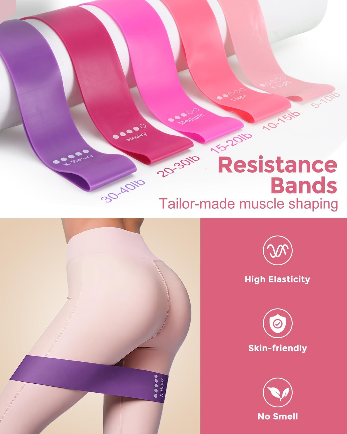Home Pilates Essentials Kit for Women, Magic Circle Pilates Equipment Ring and Ball Set, Resistance Bands Workout Guide Video for 28 Day Pilates Challenge Starter Kit for Beginners