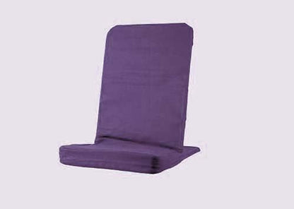 Original BackJack-Made in THE USA- Royal Cotton Fabric Lightweight Floor Seating Chair for Gaming, Families, Parents, Daycare, Back Support, Reading, Yoga, Meditation, Dorm, School