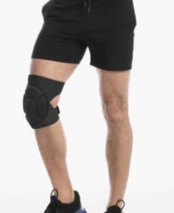 Men/Women Knee Pads For Cleaning, Work, Mechanic, Floors,With Soft Foam Kneepads Perfect For Kneeling for Gardening and Housework,Painter,Housekeeping,Weeding/Planting,Photographe.Black L (1 Pair)
