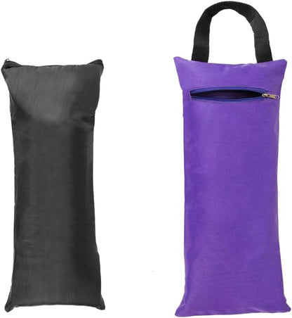 Yoga Sandbag for Workout Fitness, Unfilled Sand Bag with Waterproof Inner Bag, 16 x 7 Inch