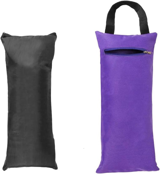 Yoga Sandbag for Workout Fitness, Unfilled Sand Bag with Waterproof Inner Bag, 16 x 7 Inch