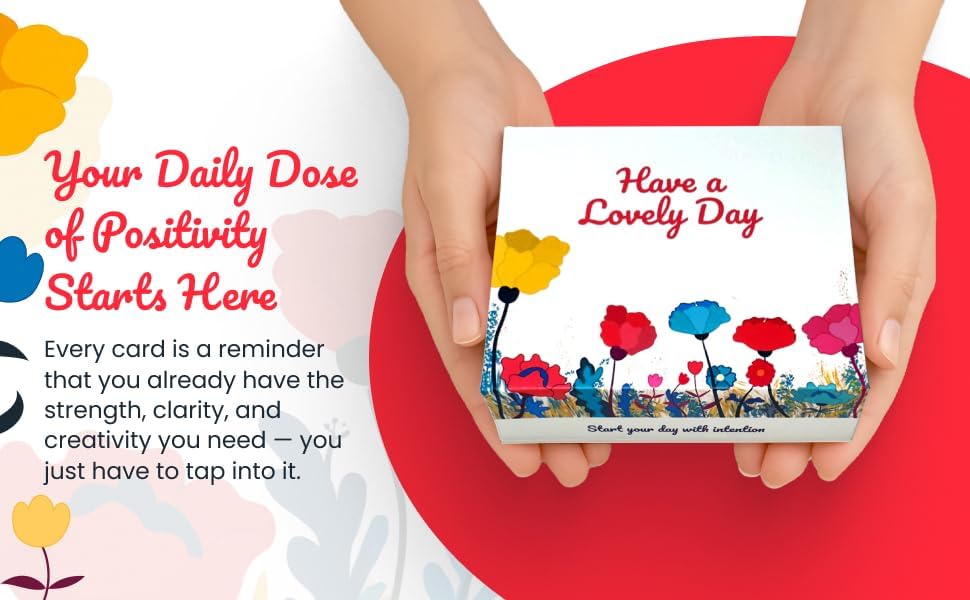 Positive Affirmation Cards for Mindfulness - 60 Motivational Cards