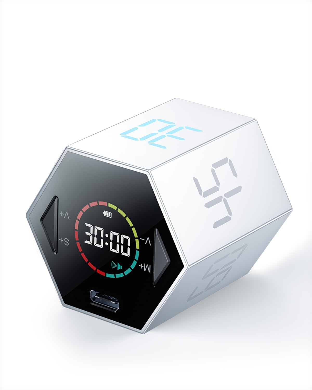 Ticktime T6 Pomodoro Timer Cube for Focus, Study, Work, Task, ADHD, Kitchen
