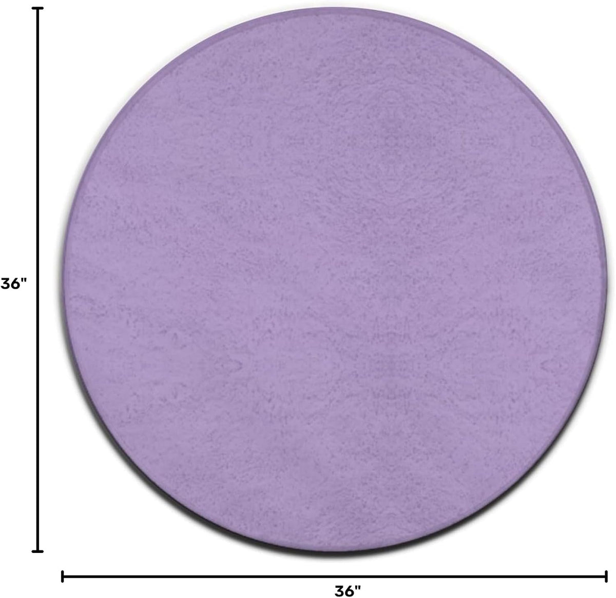 Machine Washable Modern Round Area Rug, Room Sofa Yoga Soft Round Carpet, Home Decor Non Slip Kitchen Office Circle Rug Grey, 24inch