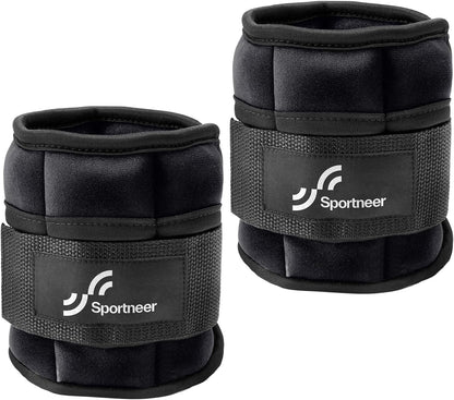 Adjustable Ankle and Wrist Weights for Women Pair of 4lb/13lb