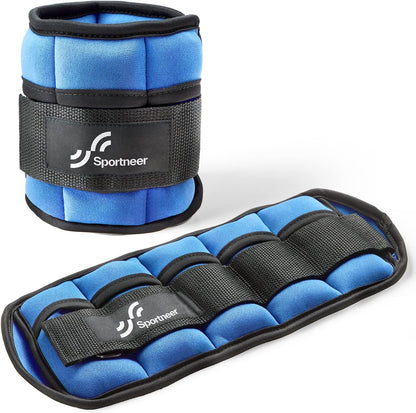 Adjustable Ankle and Wrist Weights for Women Pair of 4lb/13lb