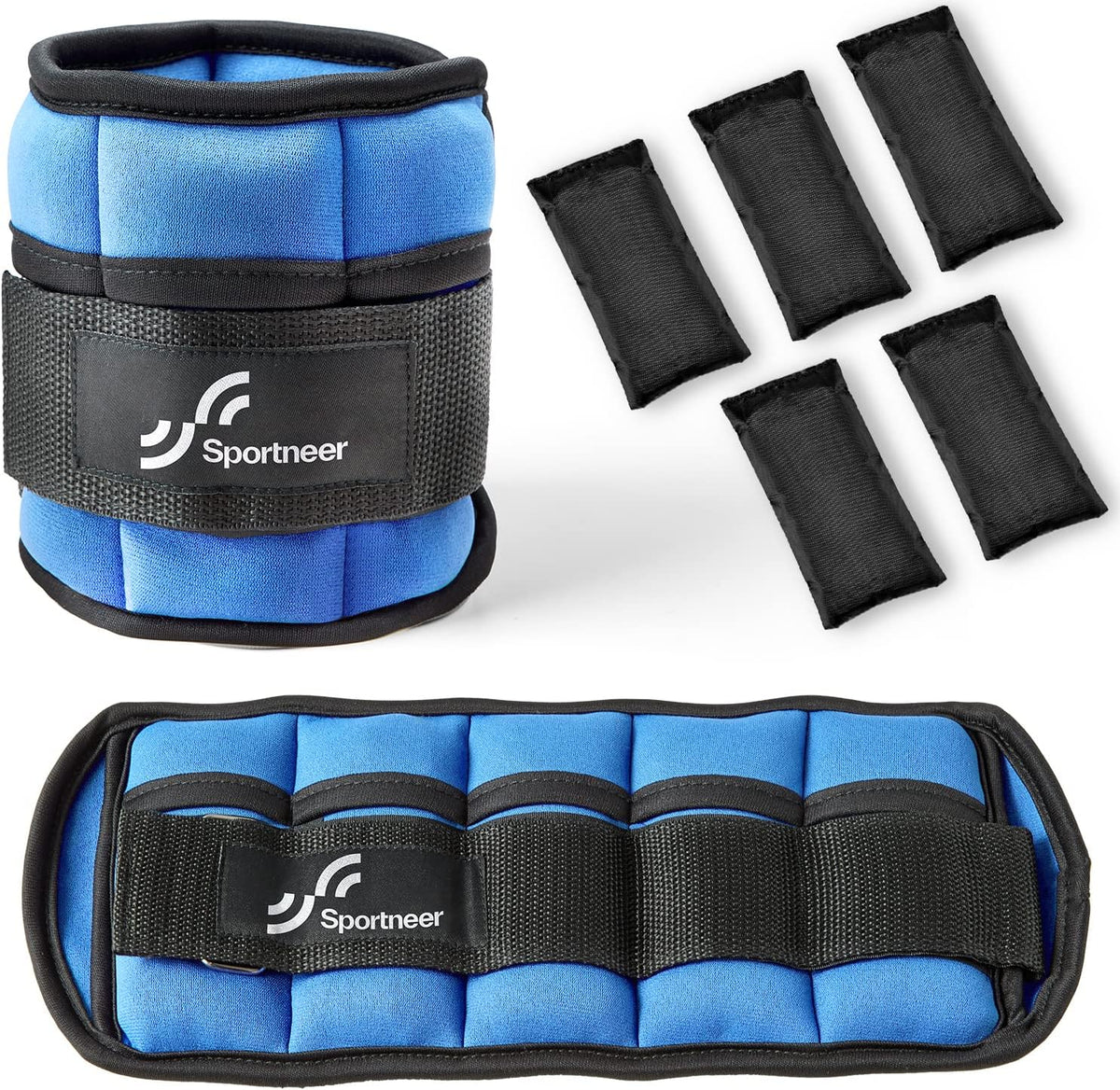 Adjustable Ankle and Wrist Weights for Women Pair of 4lb/13lb