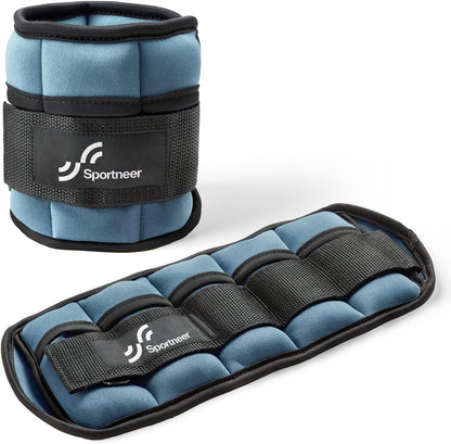 Adjustable Ankle and Wrist Weights for Women Pair of 4lb/13lb
