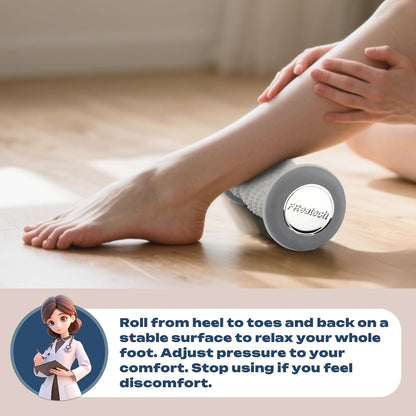 Foot Massager Roller with 459 Spiky Massage Points, Durable PP Material, Plantar Fasciitis Relief, Deep Massage for Heel & Arch Pain, Reflexology Acupressure Tool for Muscle Relaxation