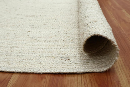 Premium Quality Jute Rug 2x3 Kilim Area Rug Hand Braided Jute Geometric Pattern Beige Hand Woven Boho Flatweave Carpet Indoor Outdoor Rugs for Kitchen Garden Yoga Mat - Colors B