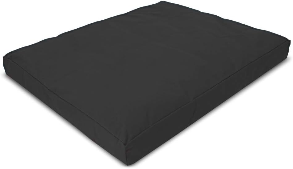 Zabuton Meditation Cushion, Cotton Filled Pillow - Black