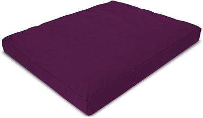 Zabuton Meditation Cushion, Cotton Filled Pillow - Black