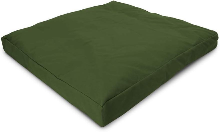 Zabuton Meditation Cushion, Cotton Filled Pillow - Black