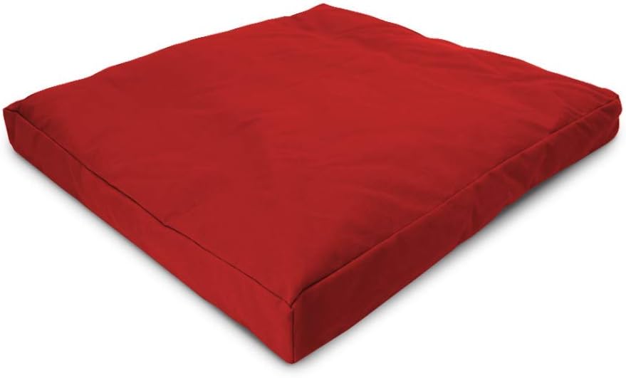 Zabuton Meditation Cushion, Cotton Filled Pillow - Black