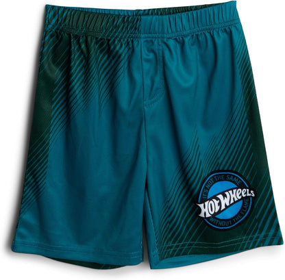 Athletic Mesh Baseball Jersey T-Shirt and Shorts Outfit Set Toddler to Big Kid Sizes (2T - 10-12)