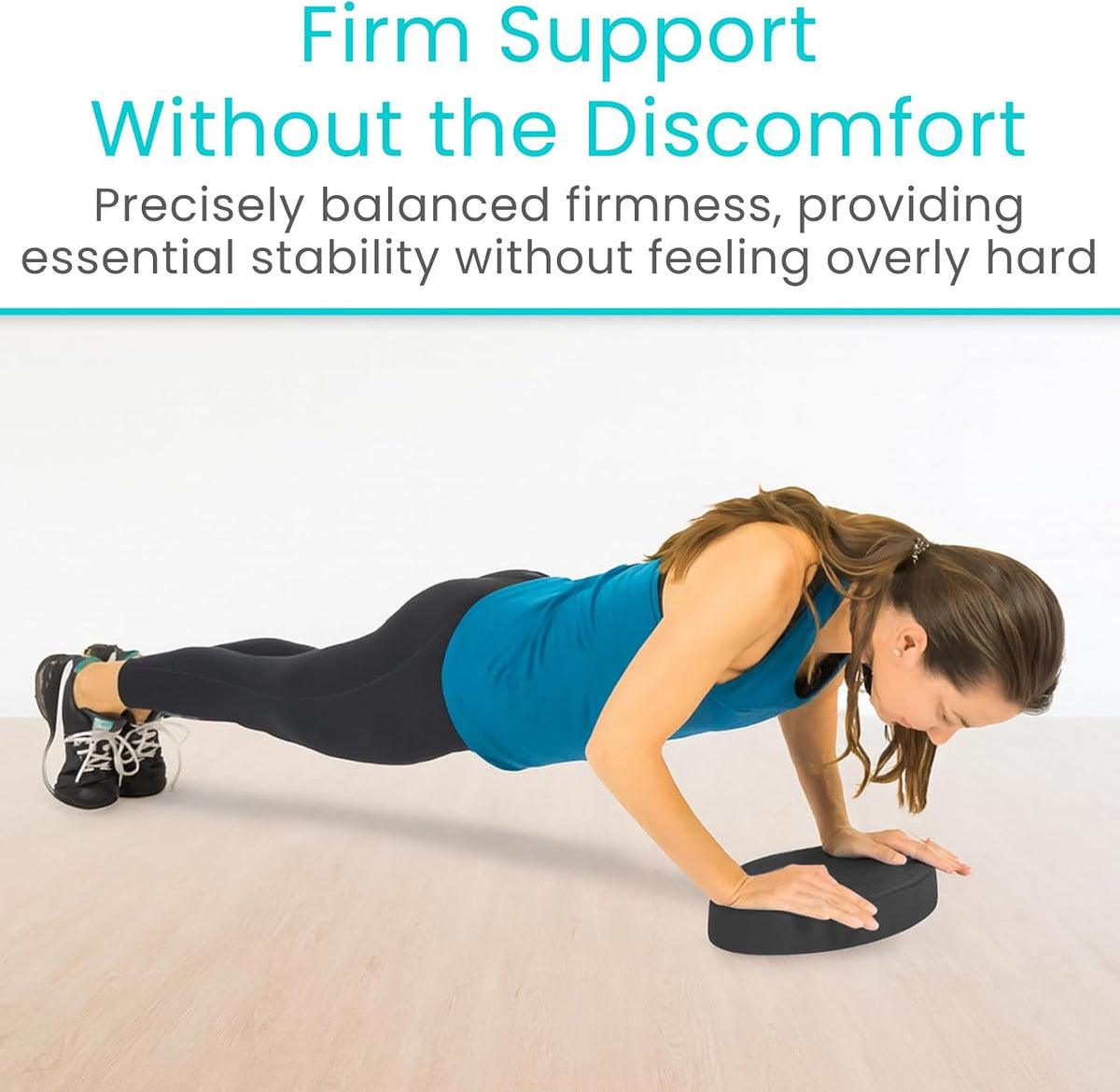 Oval Balance Pad - Wobble Cushion For Physical Therapy And Rehabilitation Equipment - Soft Stability Trainer Foam For Workouts, Yoga, Core Strength And Pilates - Device For Women, Men And Kids