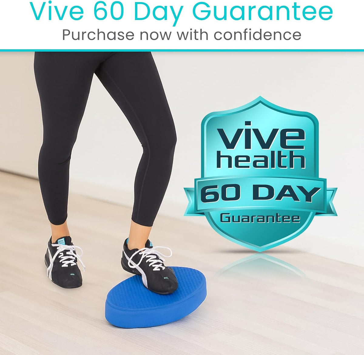 Oval Balance Pad - Wobble Cushion For Physical Therapy And Rehabilitation Equipment - Soft Stability Trainer Foam For Workouts, Yoga, Core Strength And Pilates - Device For Women, Men And Kids