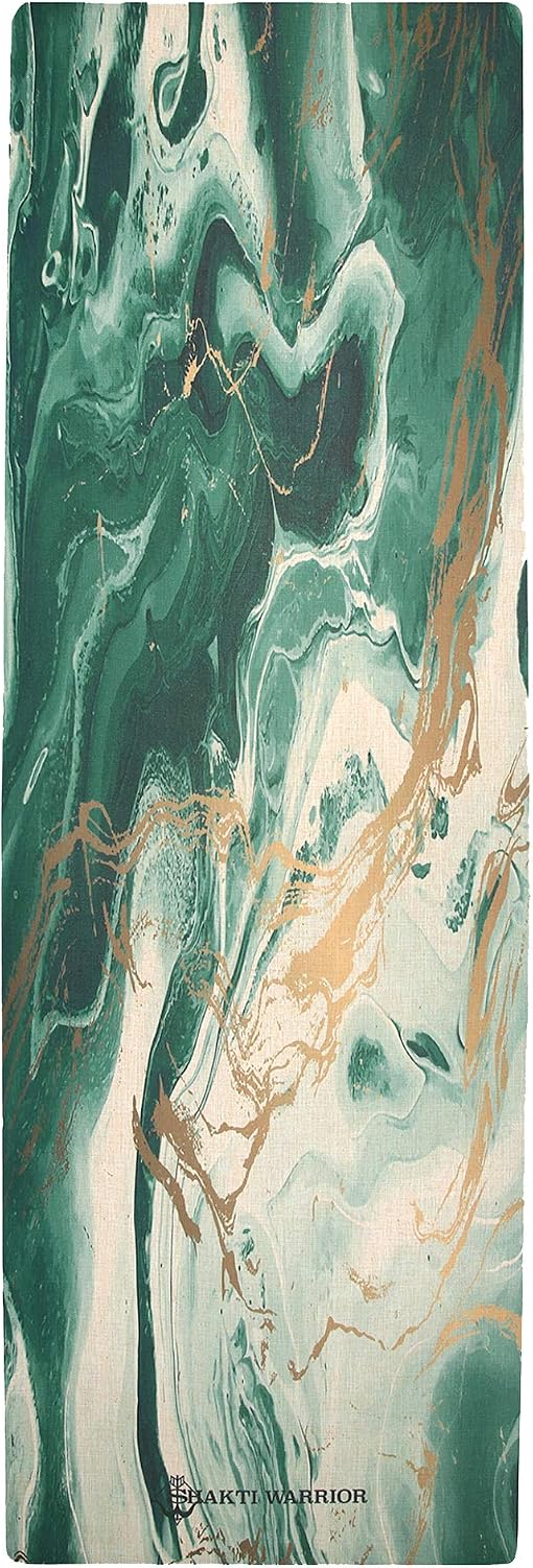Anahata Hemp Yoga Mat, Non Slip, 72 x 24 Inch, 3mm Thick