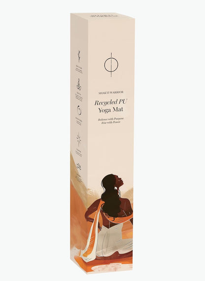 Anahata Hemp Yoga Mat, Non Slip, 72 x 24 Inch, 3mm Thick