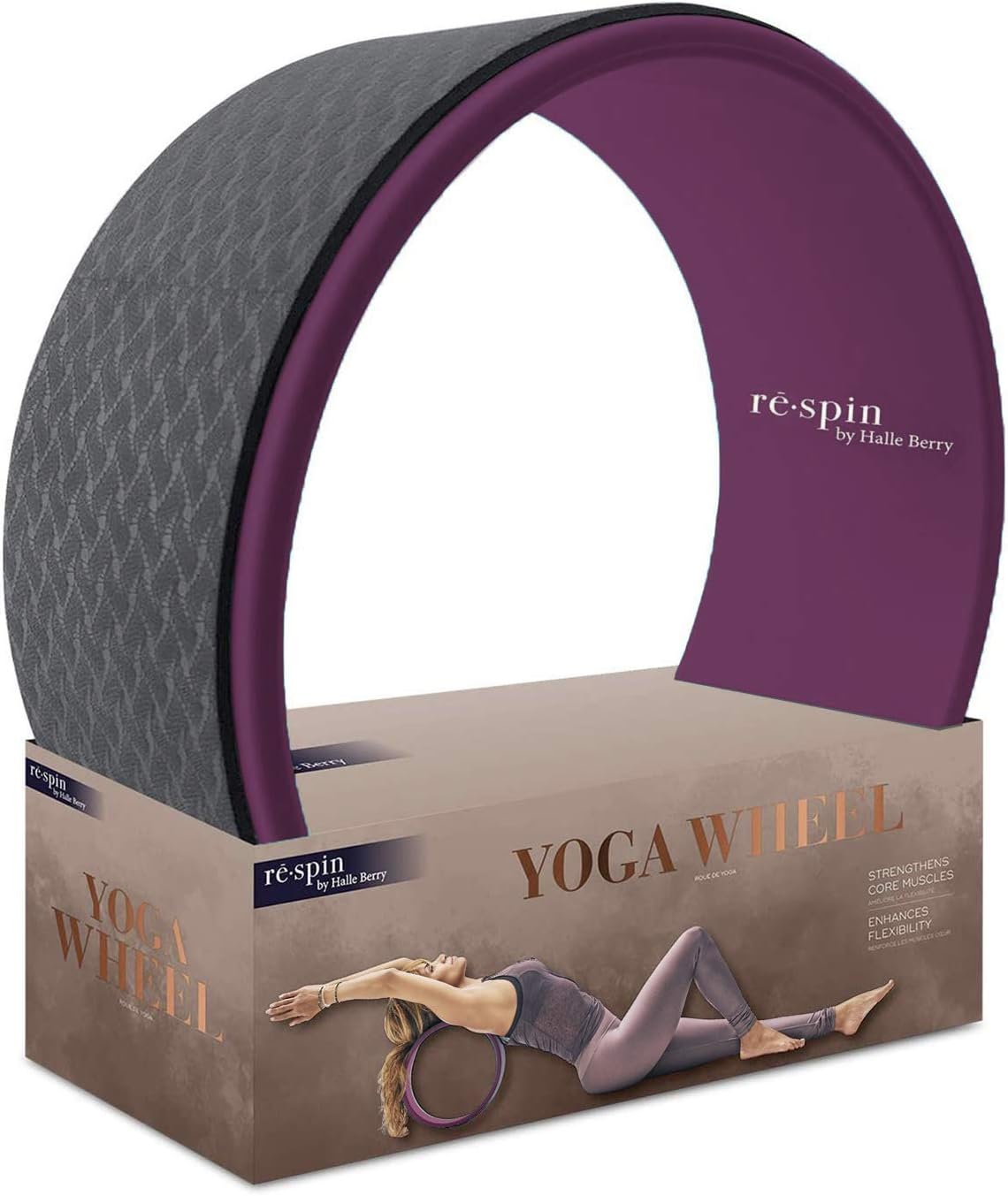 rē•Spin by Halle Berry Fitness Collection: Yoga Wheel