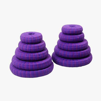 Yoga Chumbal Set Of 10pcs, Pune Chumbals set, Iyengar Yoga, Yoga donuts, Yoga props
