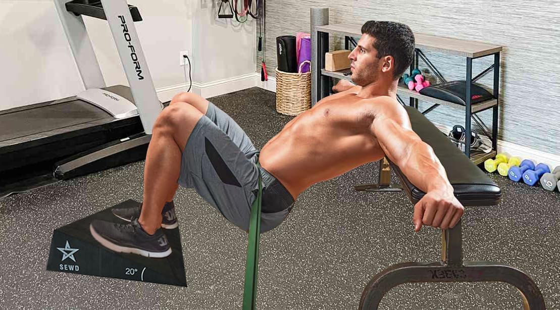 Extra Large 20 Degree Slant Board Squat Wedge