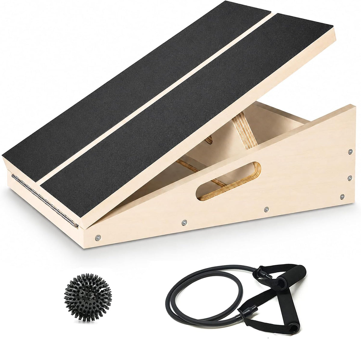 Wooden Slant Board for Calf Stretching, Calf Stretch Board