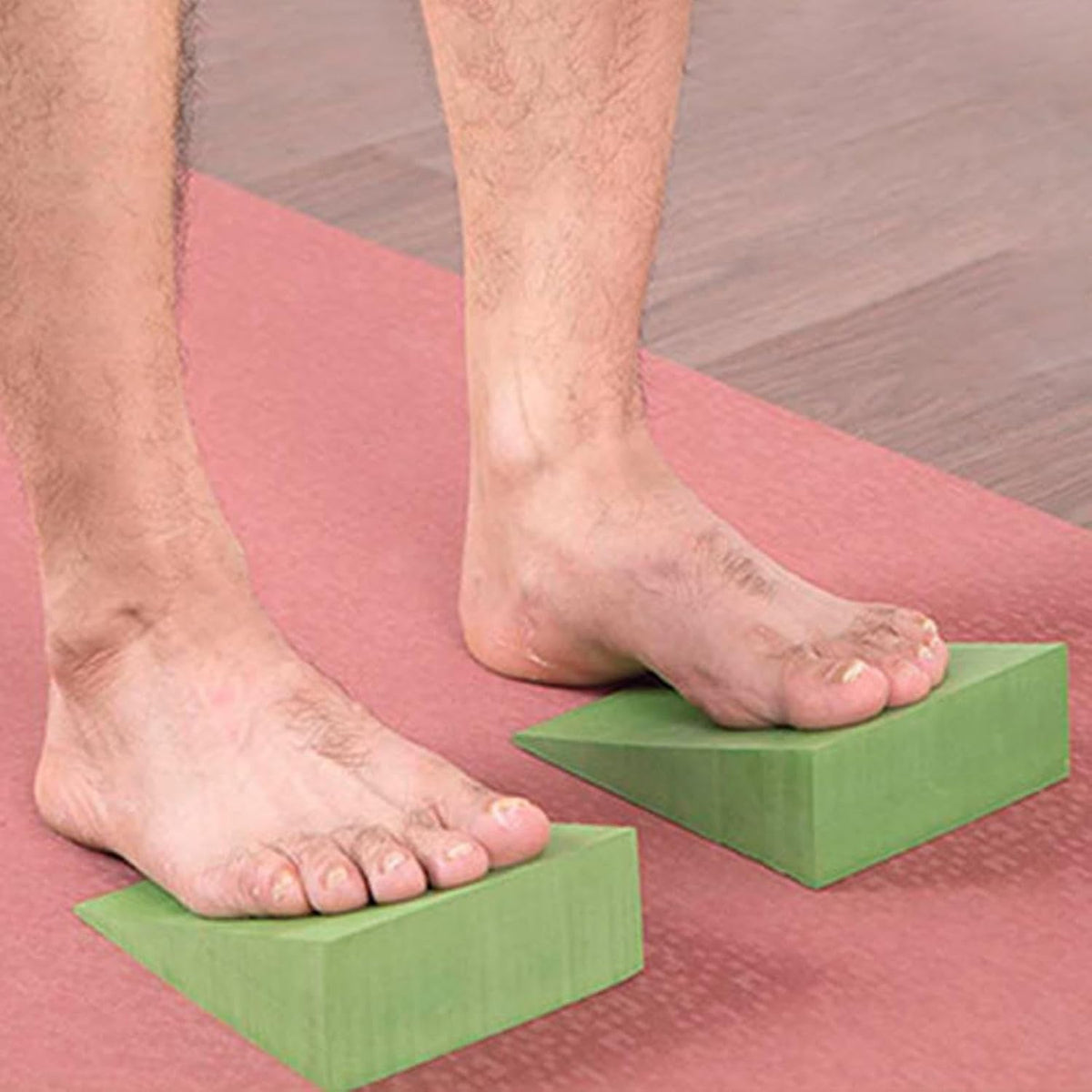 Squat Wedge Block Foam Stretch Slant Board Wedge Yoga Knee Pad Back Support