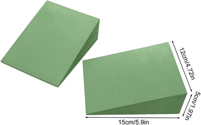 Squat Wedge Block Foam Stretch Slant Board Wedge Yoga Knee Pad Back Support