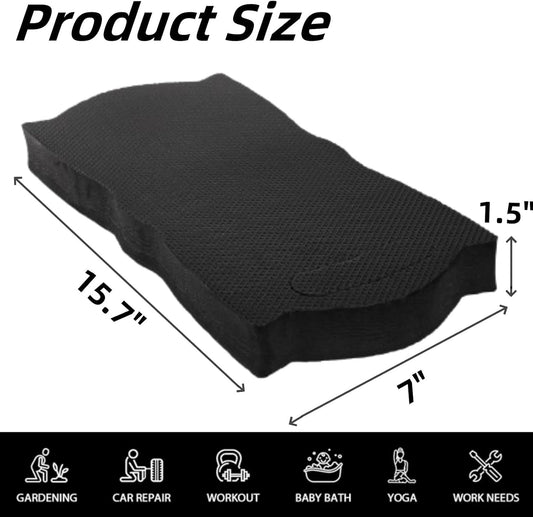 4 Pack Thick Kneeling Pad with Handle, 15.7" L x 7" W x 1.5" Th