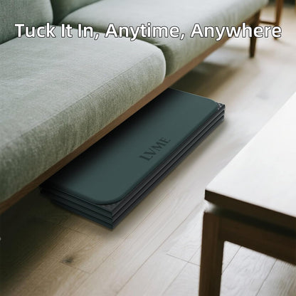 Foldable Yoga Mat, 71"x24"x1/3" Thick(8mm), Non Slip Exercise Mat