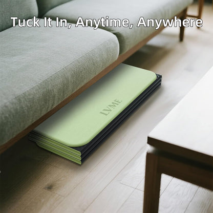 Foldable Yoga Mat, 71"x24"x1/3" Thick(8mm), Non Slip Exercise Mat