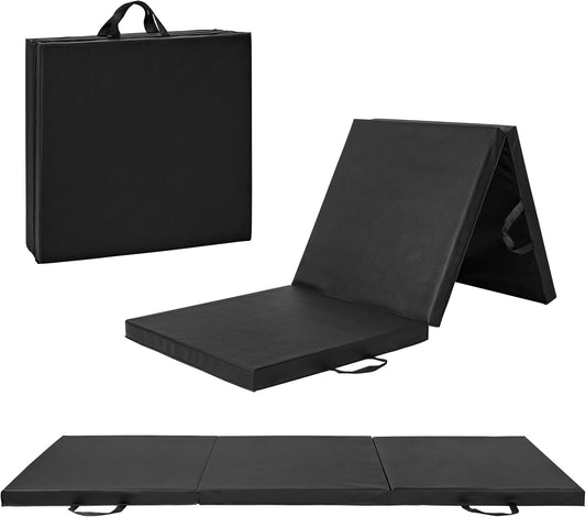 Barbell All Purpose Folding Anti Tear Exercise Training Aerobic Fitness Gym & Gymnastics Balance Mat | Multiple options