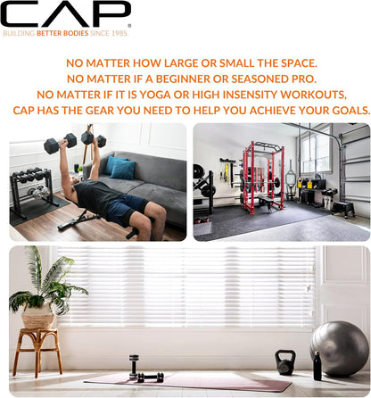 Barbell All Purpose Folding Anti Tear Exercise Training Aerobic Fitness Gym & Gymnastics Balance Mat | Multiple options