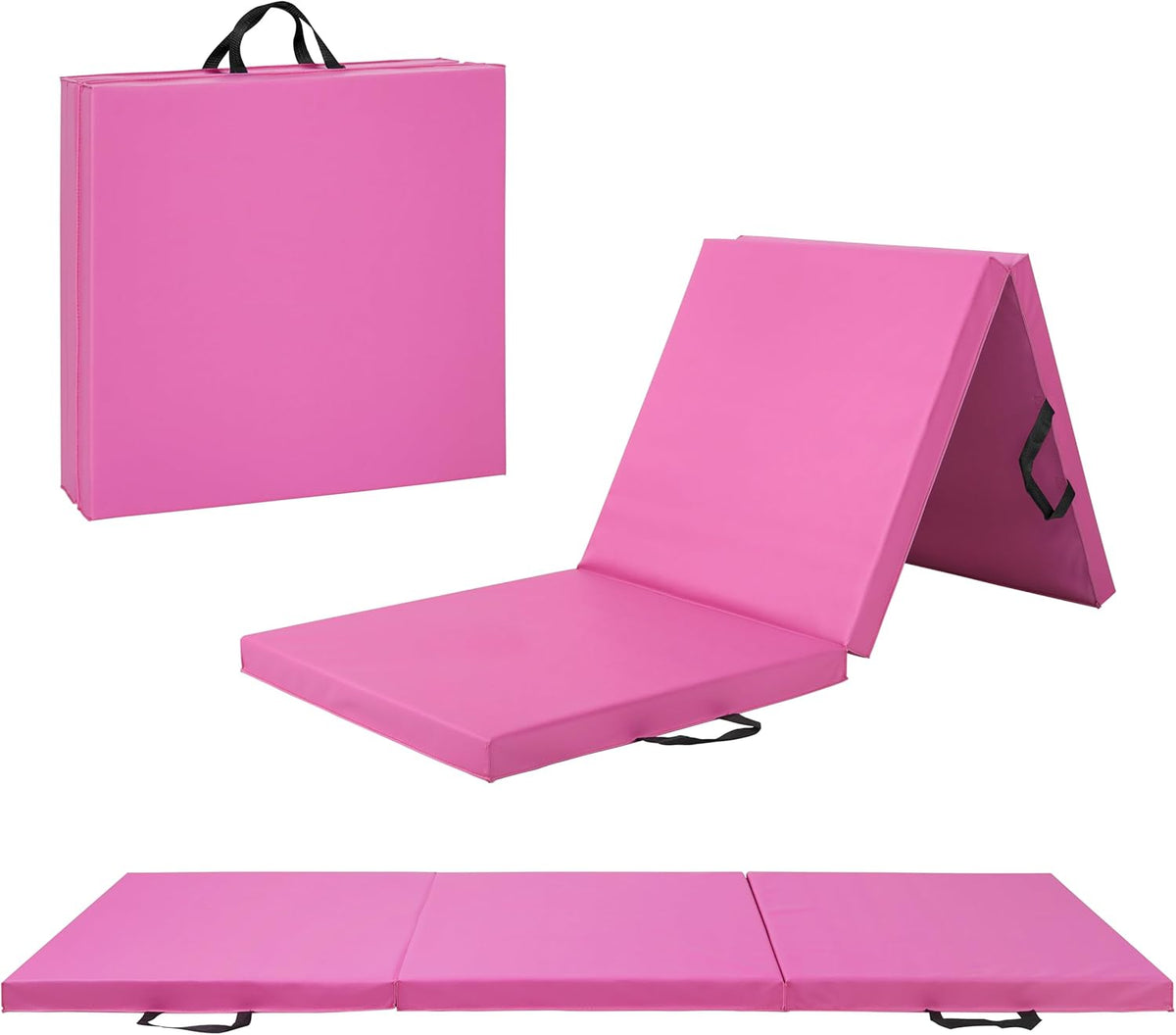 Barbell All Purpose Folding Anti Tear Exercise Training Aerobic Fitness Gym & Gymnastics Balance Mat | Multiple options